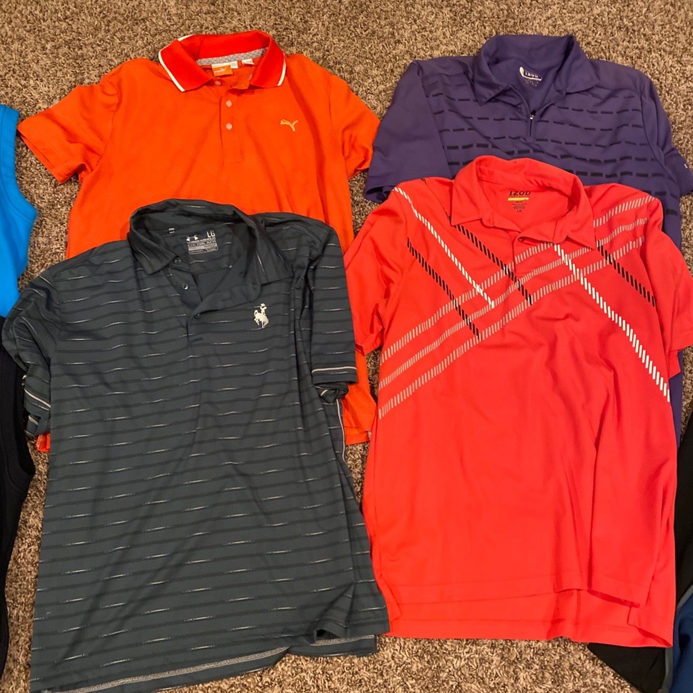 4 golf polos